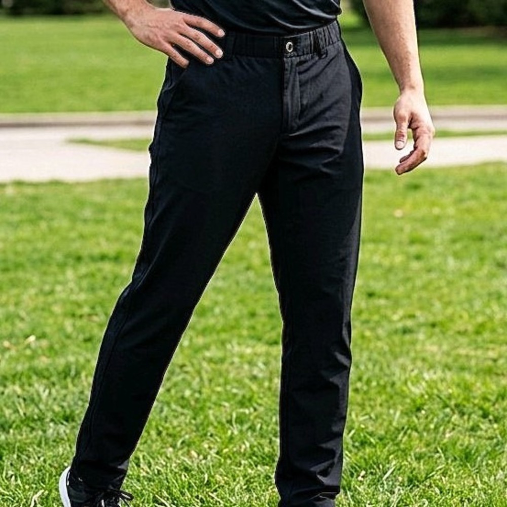 Under‎ Armour Mens Showdown Golf Pants Black Performance Tapered 32/30 1309547